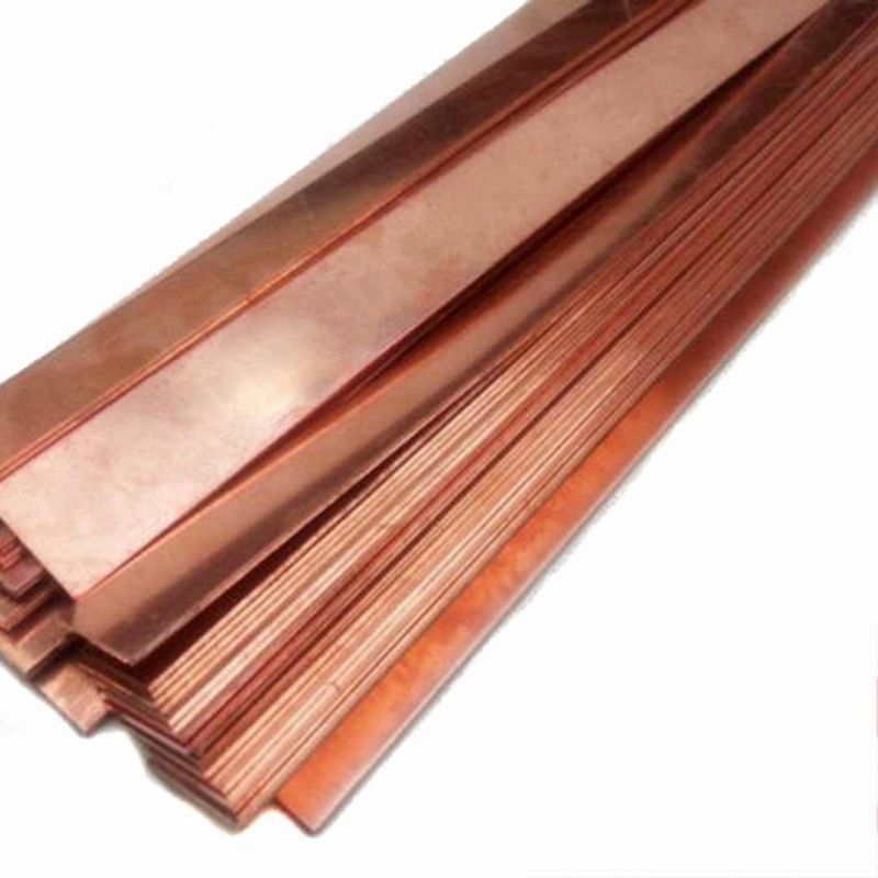 Elettrodo galvanico grezzo 10x200x50-10x200x1000mm in lamiera anodica pura al 99,9% in rame, rame Elettrodo galvanico grezzo 10x200x50-10x200x1000mm in lamiera anodica pura al 99,9% in rame, rame