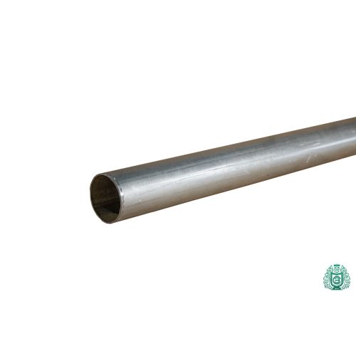 Tubo in acciaio zincato costruzione tubo ringhiera filo metallo tondo Ø 50x1,4 mm
