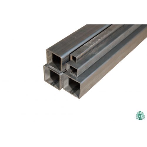 Tubo quadrato in acciaio tubo a profilo vuoto tubo quadrato in acciaio diametro 12x12x1,5 a 100x100x3 0,2-2 metri