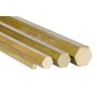 Ottone esagono Ø5mm-40mm 6 lati 2.0401 CuZn33Pb3 Ms58 materiale pieno Evek GmbH - 1