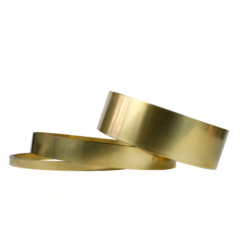 Nastro in ottone 0.05-0.4mm nastro in pellicola CuZn37 piatto 2.0321
