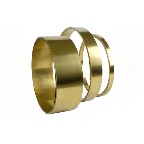 Nastro in ottone 0,05-0,4 mm nastro in lamina CuZn37 piatto 2,0321 lamiera in ottone pellicola in ottone