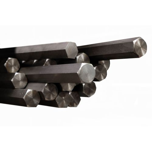 Asta esagonale piena in acciaio Ø4mm-50mm, barra esagonale, barra esagonale 6 angoli, materiale pieno Evek GmbH - 3