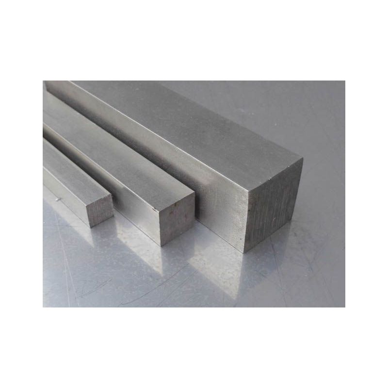 Barra quadrata 4x4 mm – 50x50 mm acciaio inox 1.4301 barra quadrata V2A acciaio pieno quadrato AISI 304 Evek GmbH - 1