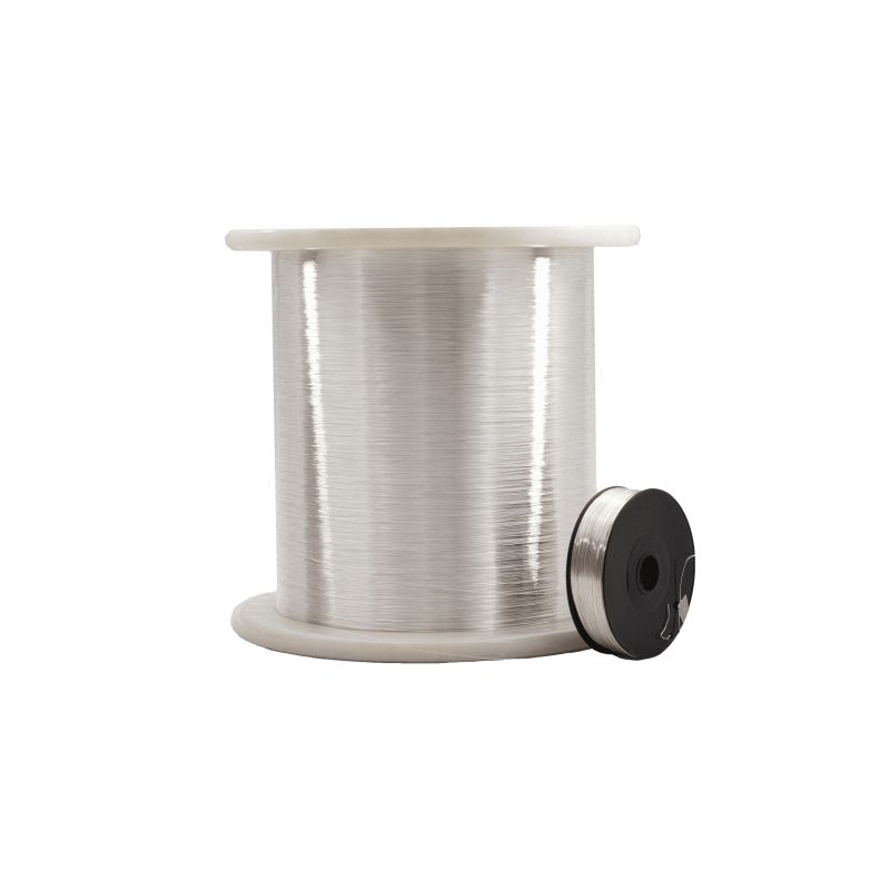 Filo di rame placcato argento Ø0,1-1 mm, filo d’argento con anima in rame, gioielleria, 2-750 metri