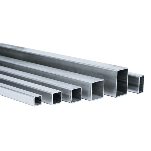 Tubo quadrato in acciaio inox 10x10x1mm-60x60x2mm 304 tubo quadrato 2 metri