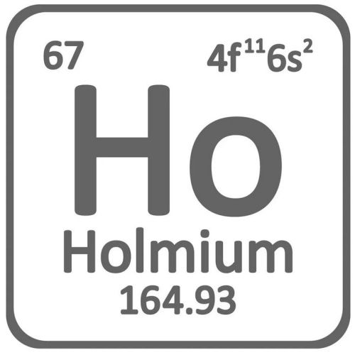 Holmium 99,9% elemento Ho 67 puro 99,99 Metalli rari 1gr-5kg