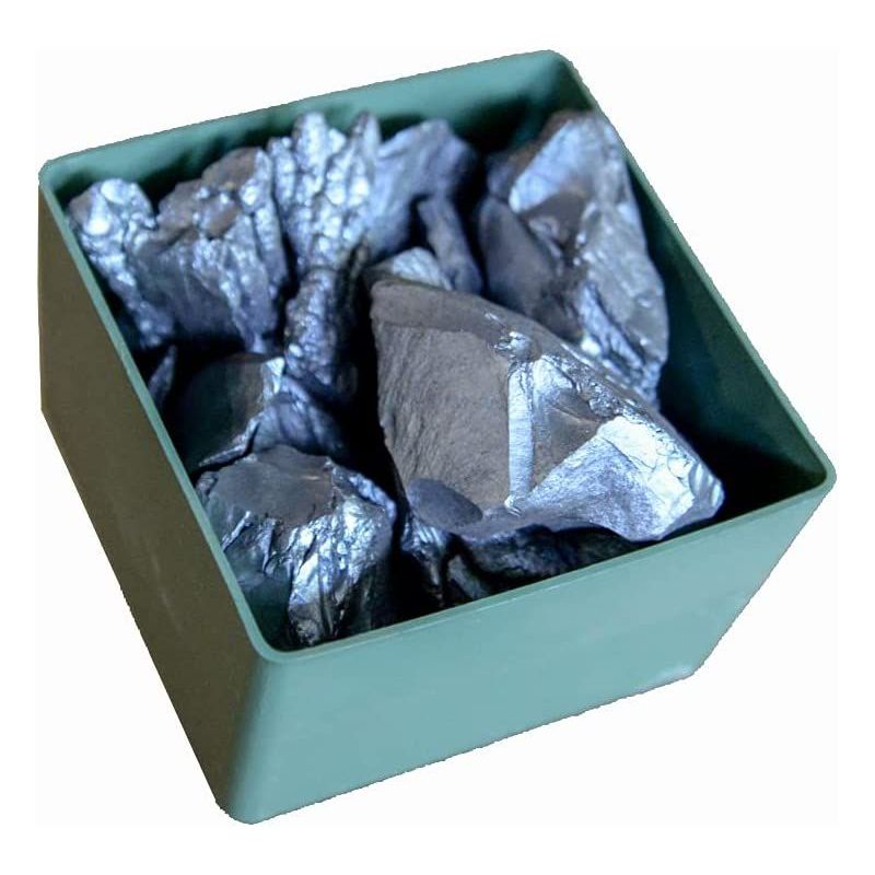 Silicio Si 99,99% metallo puro elemento 14 barrette Si nugget da 5 grammi a 5 kg