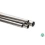 Tubo in acciaio inox 0,8-4 mm parete sottile tubo capillare V2A 1.4301 rotondo 2,0 metri