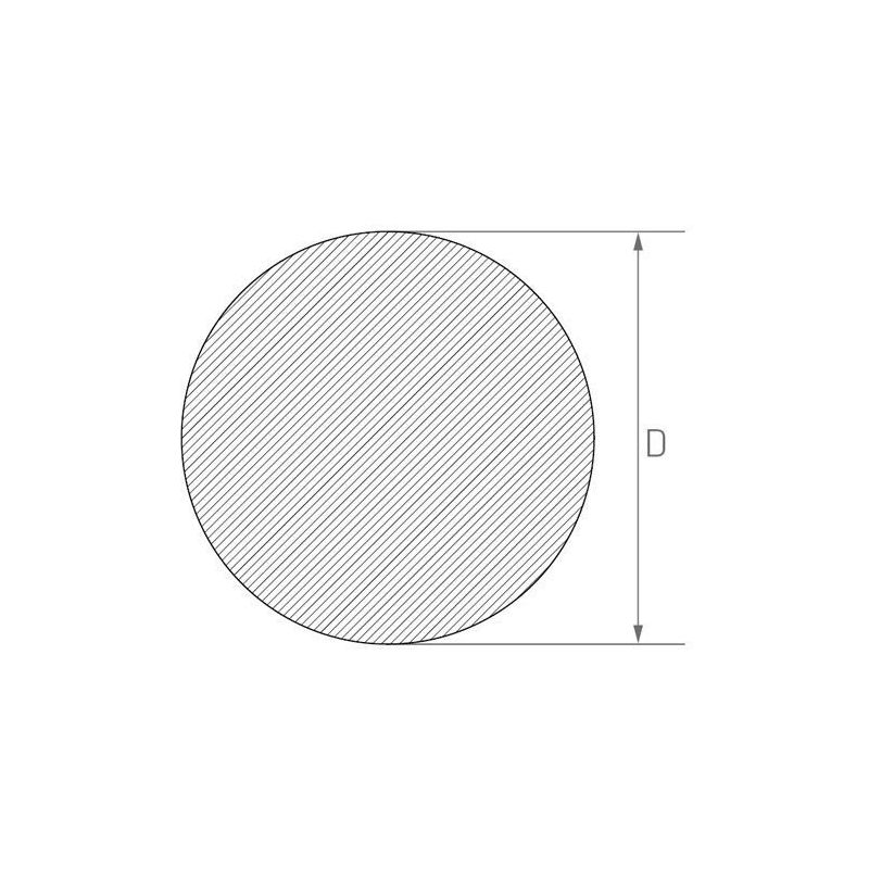 Asta in acciaio inossidabile 3mm-625mm 1.4404 AISI 316L barra rotonda