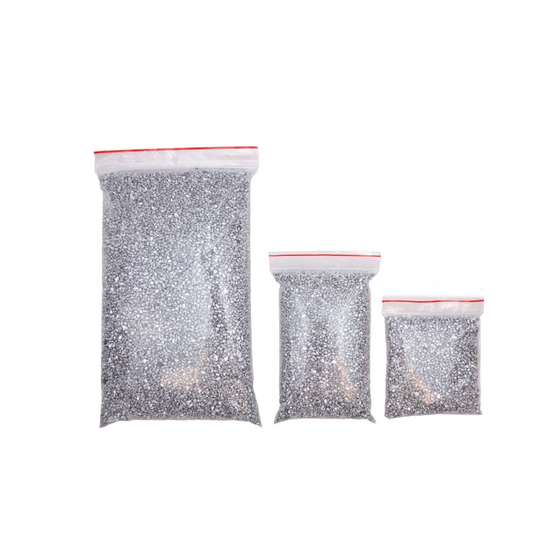 Granulato di alluminio 99,9% in alluminio di alta purezza riciclato 100 g–5 kg