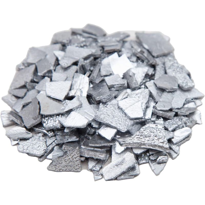 Cromo Cr 99% elemento metallico puro 24 fiocchi Fornitore fiocchi di cromo