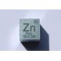 Cubo di metallo di zinco Zn 10x10mm lucidato purezza 99,99%