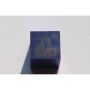 Cubo di titanio Ti anodizzato blu 10x10mm lucidato Purezza 99,5% Cubo di titanio