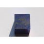 Cubo di titanio Ti anodizzato blu 10x10mm lucidato Purezza 99,5% Cubo di titanio