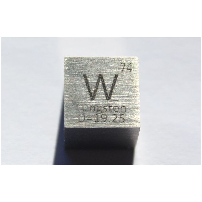 Cubo di tungsteno W metal 10x10mm lucidato cubo di purezza 99,95%