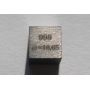 Cubo di metallo Tantalio Ta 10x10mm lucidato purezza 99,9%