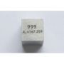 Cubo di metallo Erbium Er 10x10 mm lucidato cubo di purezza 99,9%
