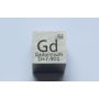 Cubo in metallo lucidato 10x10mm Purezza