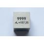 Cubo in metallo lucidato 10x10mm Purezza