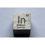 Cubo in metallo lucidato 10x10mm Purezza