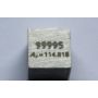 Cubo in metallo lucidato 10x10mm Purezza