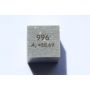 Cubo di metallo lucidato 10x10mm cubo di purezza