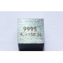 Cubo in metallo lucidato 10x10mm Purezza