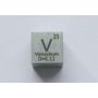 Cubo in metallo lucidato 10x10mm Purezza