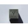 Cubo in metallo lucidato 10x10mm Purezza