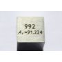 Cubo in metallo lucidato 10x10mm Purezza