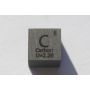Cubo in metallo lucidato 10x10mm Purezza