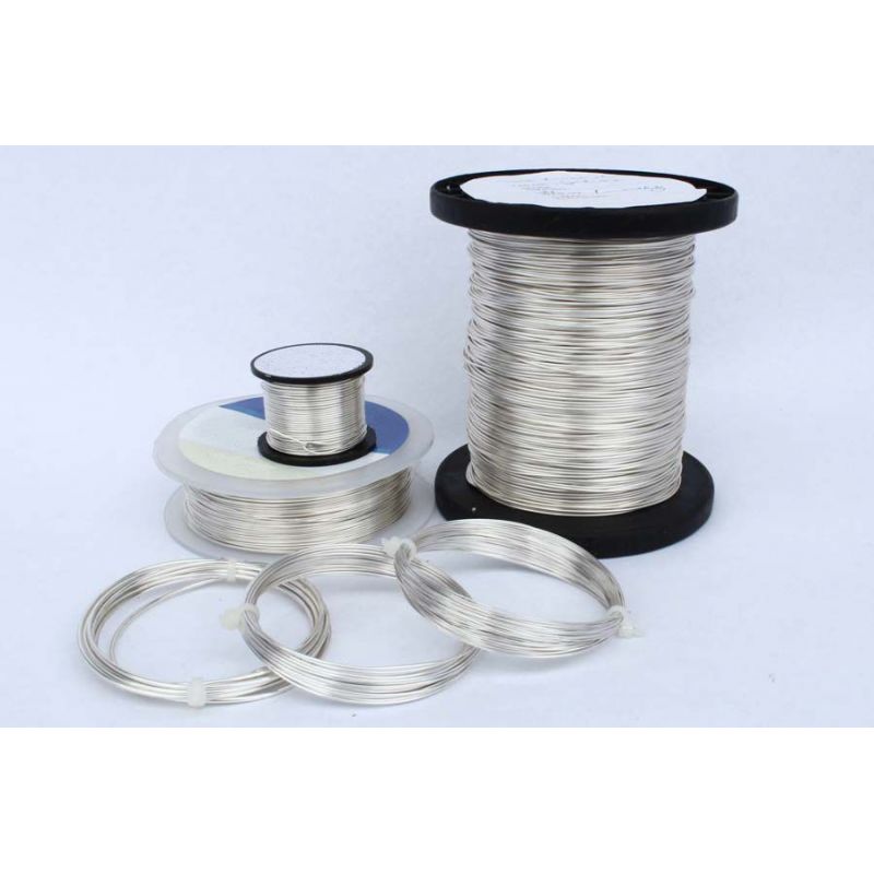 2-100 metri filo di rame, filo d'argento, filo artigianale, gioielli, placcato argento Ø0,5-1,2 mm, rame 2-100 metri filo di rame, filo d'argento, filo artigianale, gioielli, placcato argento Ø0,5-1,2 mm, rame
