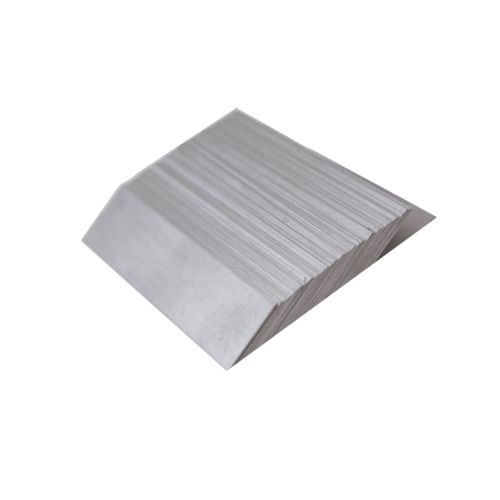 comprare tungsteno 99,95% elemento 74 metallo puro striscia di metallo striscia di tungsteno 0,2x20x104mm