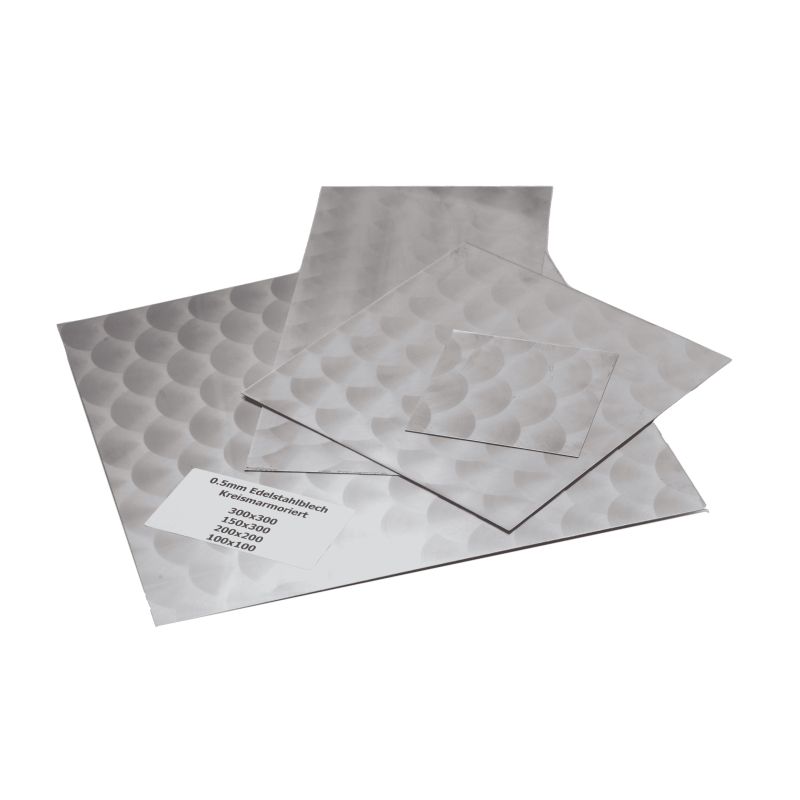 B&T Metall Lamiera In Acciaio Inox V2A Rettificata K240, Laminata | 1,5 Mm Di Spessore | Dimensioni 30 X 35 Cm (300 X 350 Mm