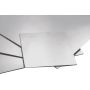 Lamiera in acciaio inox 1.4301 motivo lino V2A 0,5-1,5 mm lastre tagliate su misura 100-1000 mm