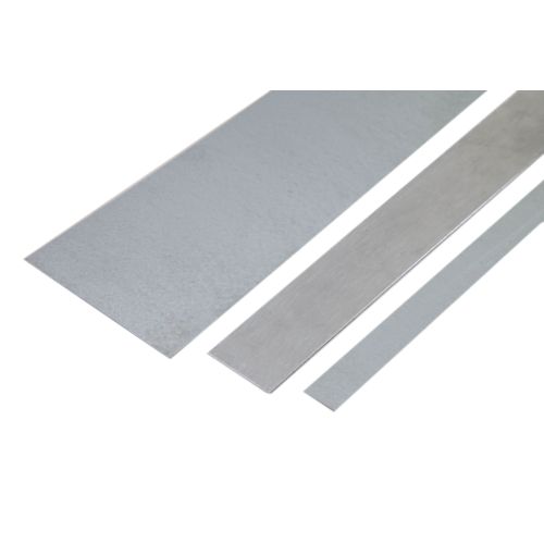 Acciaio zincato barra piatta 0.5x20mm-6x90mm striscia di lamiera ritaglio striscia
