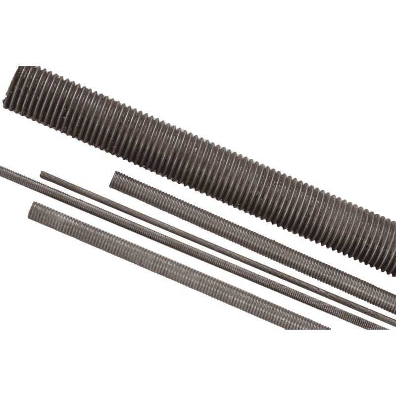 Aste filettate in acciaio inox M2 - M36 barra tonda 1.4301 barra filettata 304 S30400
